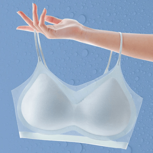 lusailstore - ultra thin ice silk bra