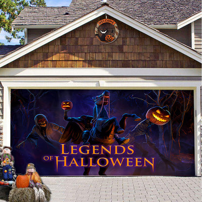 lusailstore- Halloween 2024 Garage Door and Wall Decoration