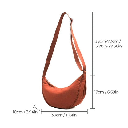 lusailstore - Simple Women Dumpling Crossbody Bag