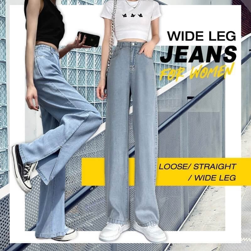 lusailstore - Wide Leg Jeans For Women