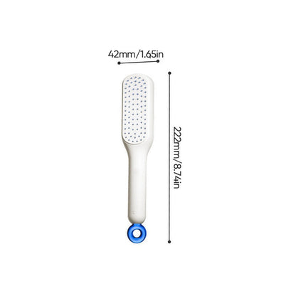 lusailstore - Self-Cleaning Anti-Static Massage Comb