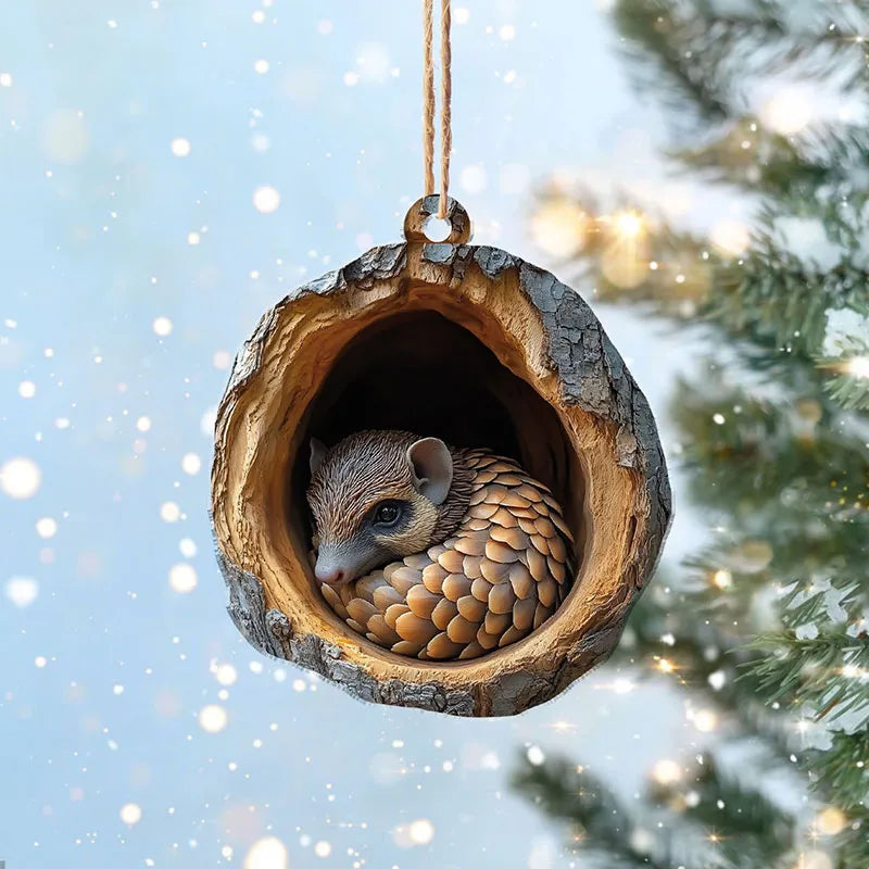 lusailstore - forest animal christmas tree decorations