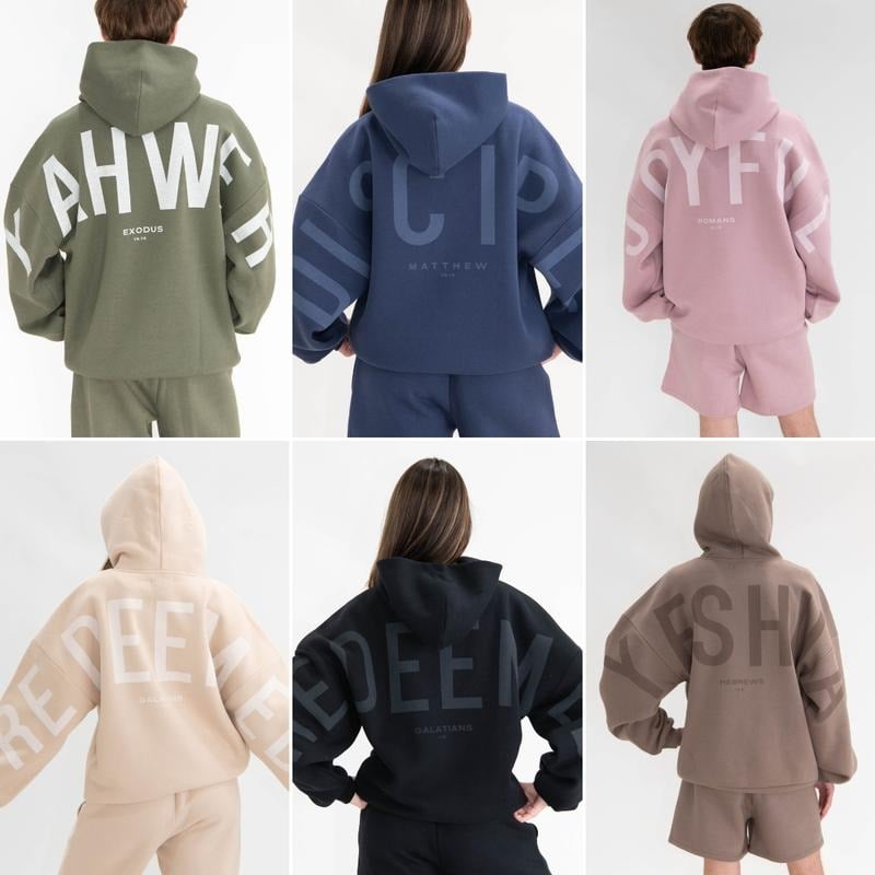 lusailstore - Plus Size Christian Faith Hoodie