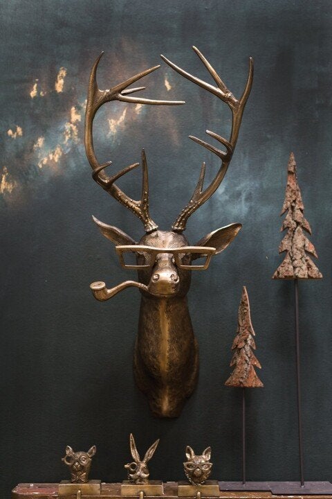 lusailstore-Frankie the Stag Wall Mount