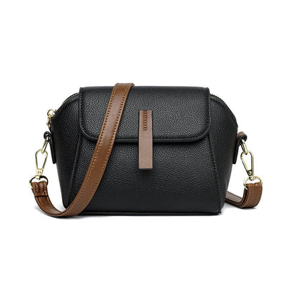 lusailstore - WLight luxury soft leather trendy and versatile crossbody bag