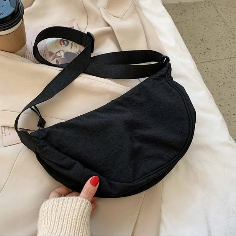 lusailstore - Simple Women Dumpling Crossbody Bag