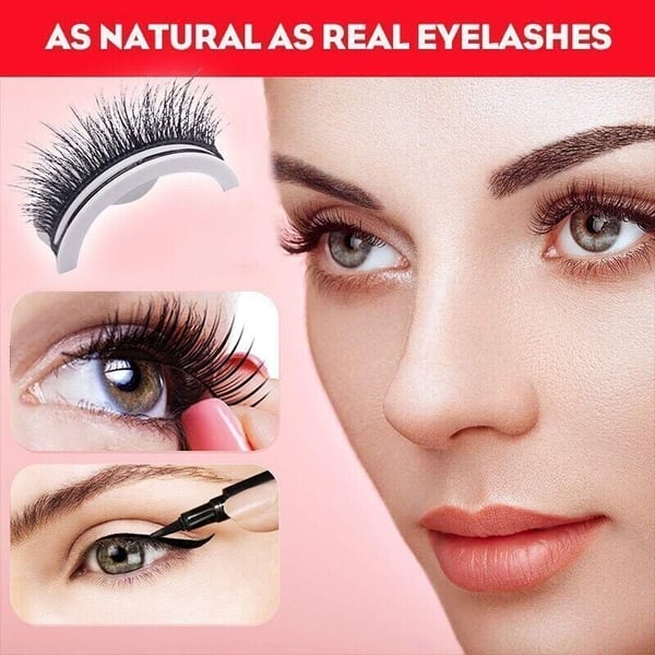 lusailstore - Reusable Adhesive Eyelashes