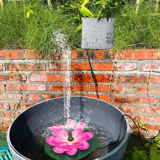 lusailstore - Solar Lotus Fountain