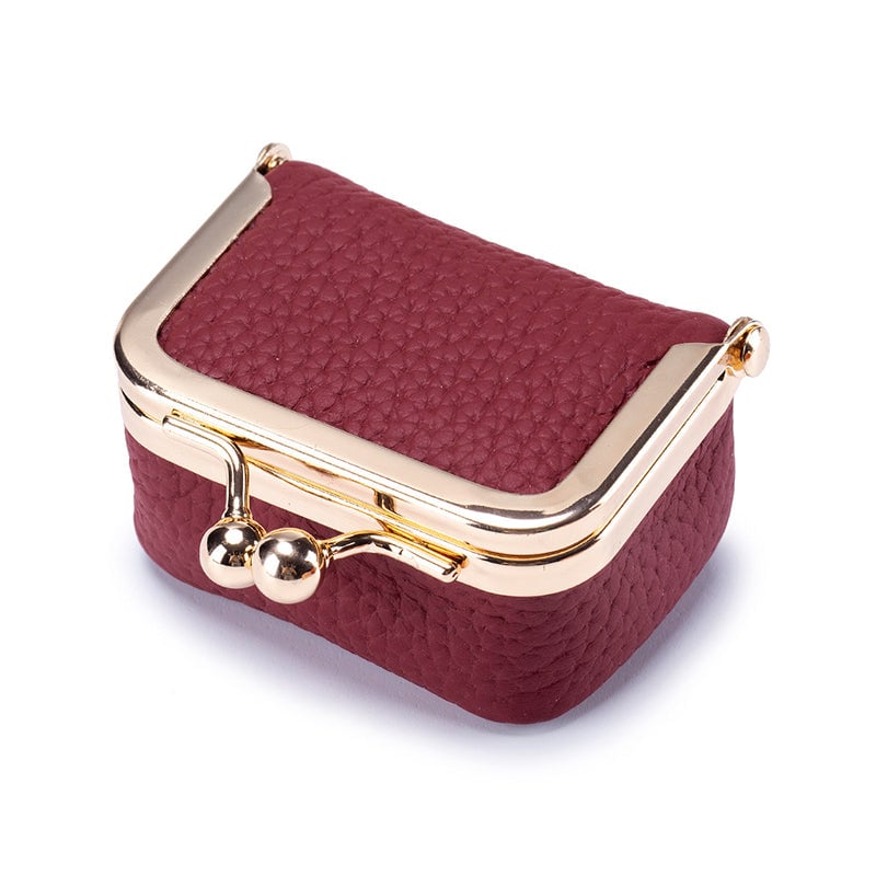 lusailstore - genuine leather mini jewelry box and coin purse box