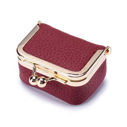 lusailstore - genuine leather mini jewelry box and coin purse box