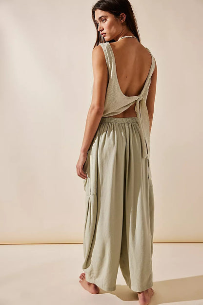 lusailstore -pockets summer harem pants