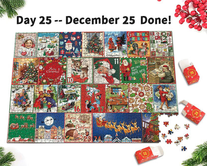 lusailstore-Christmas Advent Calendar Puzzle