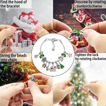 lusailstore - diy christmas advent calendar bracelets set