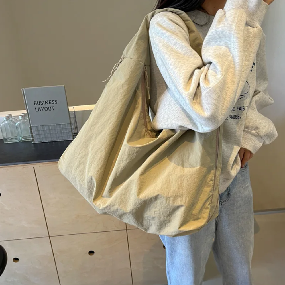 lusailstore - Women's Nylon Tote Bag Casual Boho Shoulder