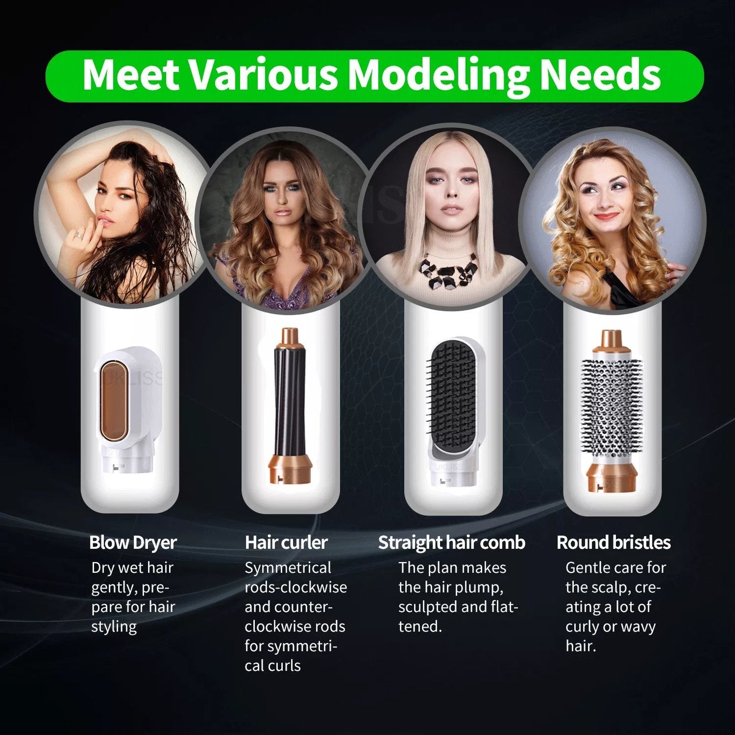 lusailstore - The latest 5 in 1 professional styler