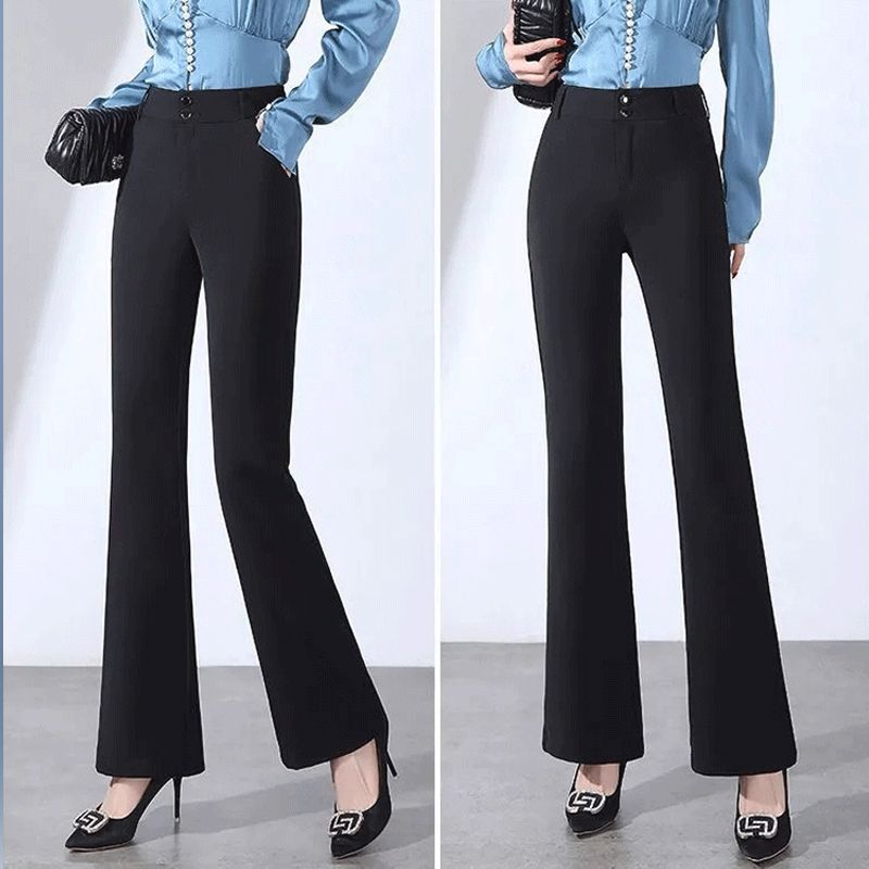 lusailstore-Women’s Fashion Elegant Flare Trousers