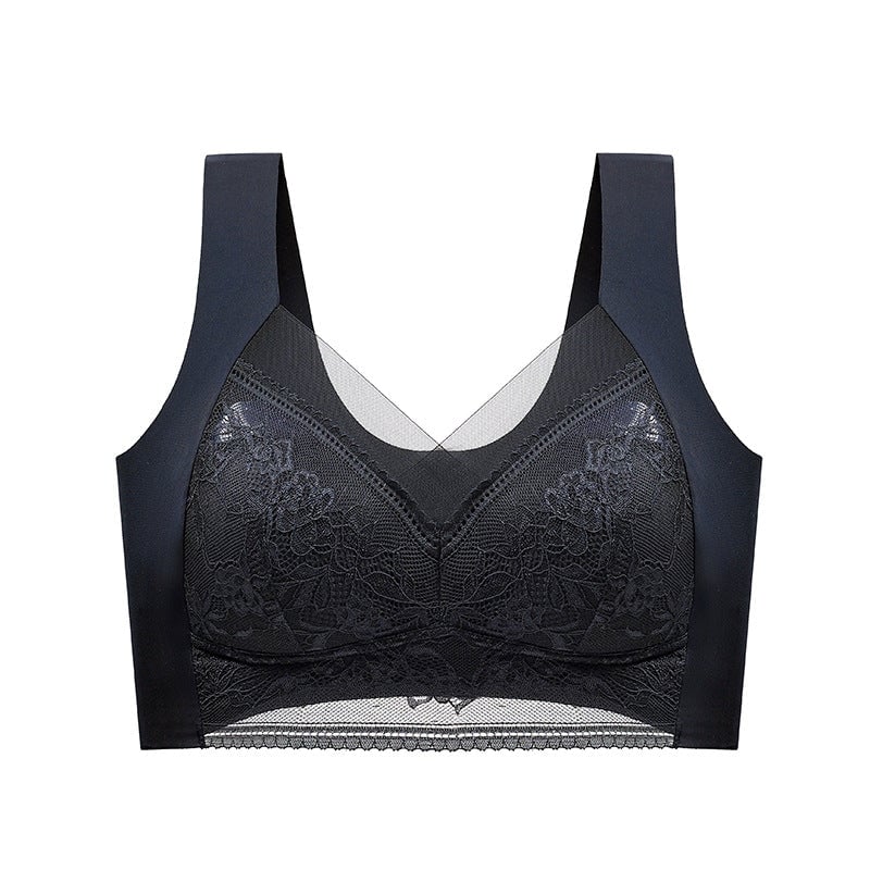 lusailstore- Women’s Lace Ice Silk Bra