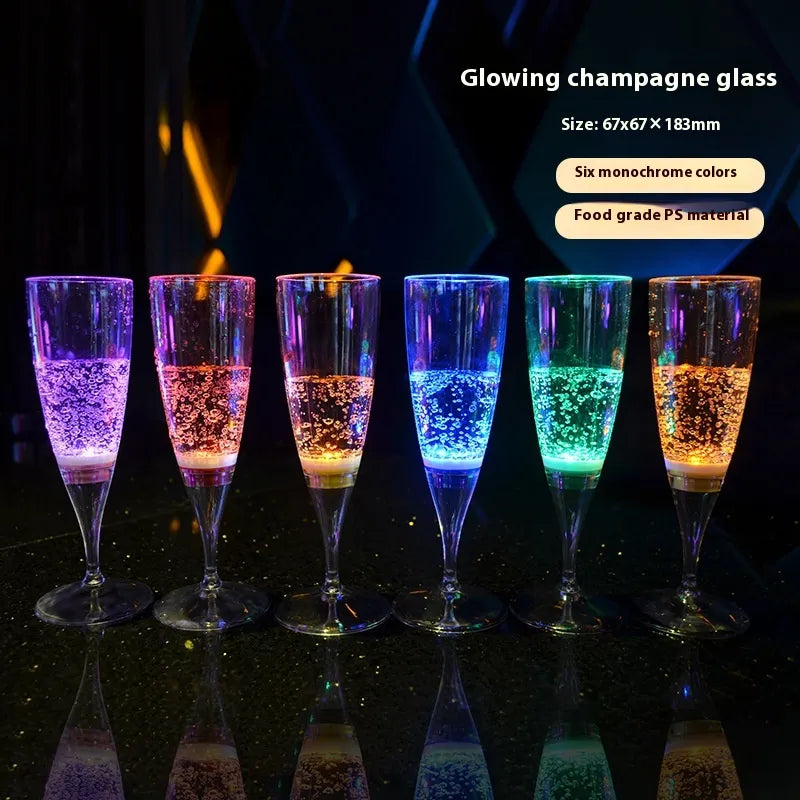 lusailstore - led light wine glasses