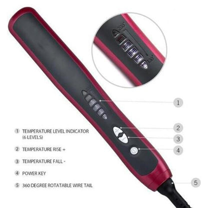 lusailstore - hair straightener styling comb