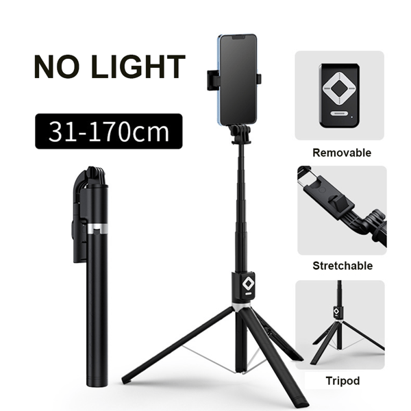 lusailstore- New 6 in 1 Bluetooth Selfie Stick