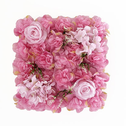 lusailstore - handmade roll-up fabric flower wall