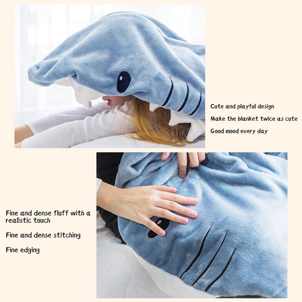 lusailstore - Shark Blanket Flannel Loungewear