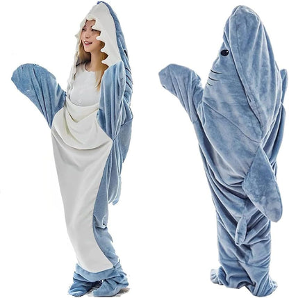 lusailstore - Shark Blanket Flannel Loungewear