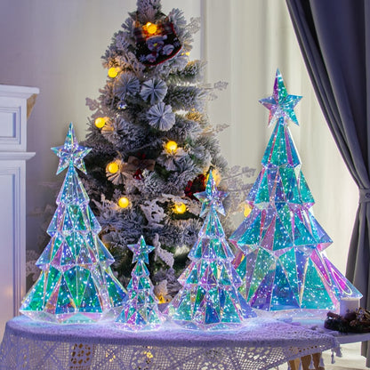 lusailstore - LED Deer Light Snowman Christmas Tree Gift Box
