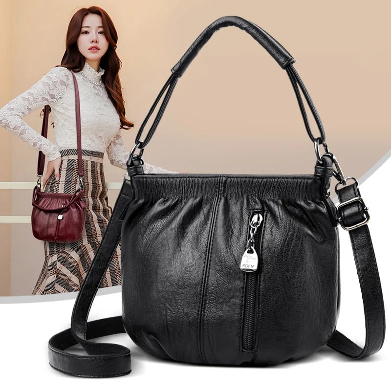 lusailstore - PU Messenger Bag Women's Breathable Crossbody Bag