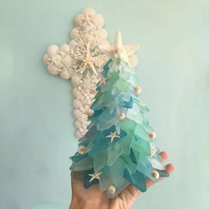 lusailstore- Sea Glass Christmas Tree