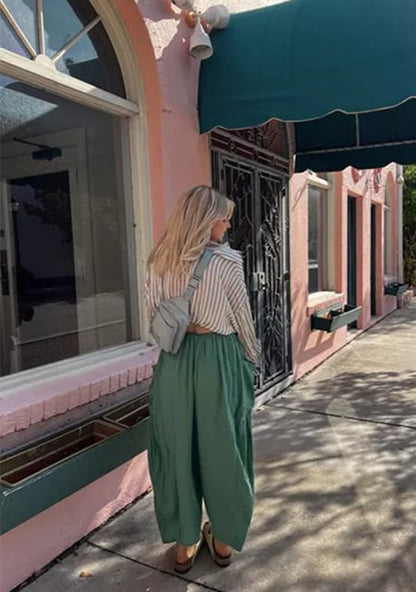 lusailstore -pockets summer harem pants