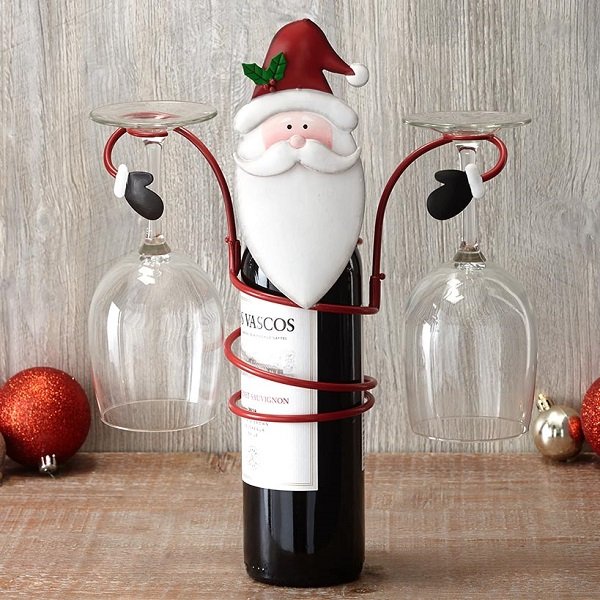 lusailstore-New Christmas Wine Glass Rack