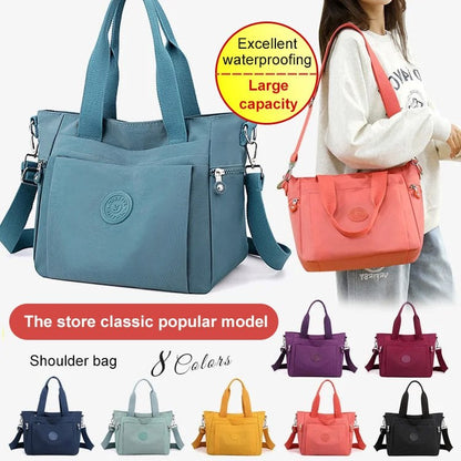 lusailstore - Female multi-color large-capacity tote bag