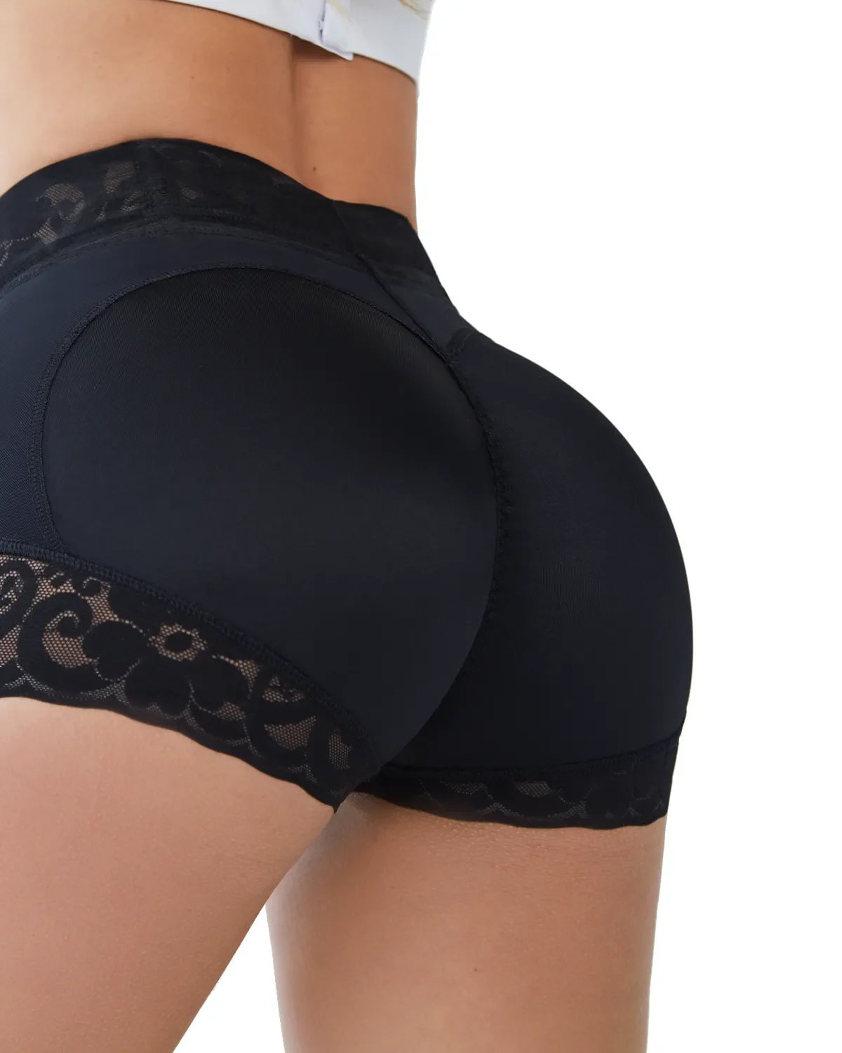 lusailstore - Women's lace daily body shaping buttock enhancement panties