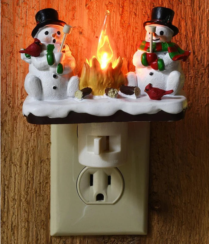 lusailstore - Ghost Bonfire Flickering Night Light