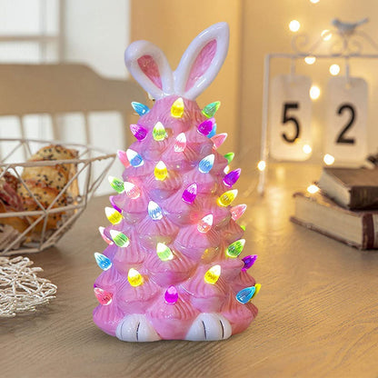 lusailstore - pink bunny christmas tree
