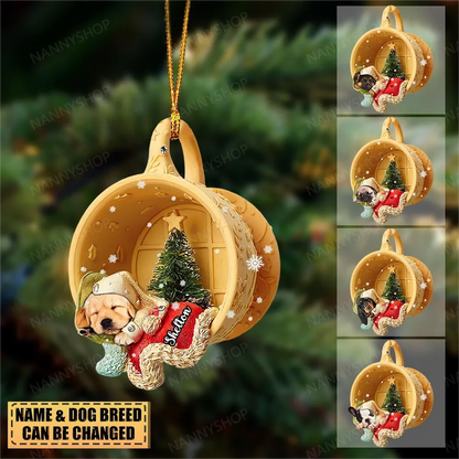 lusailstore - dog-shaped water bottle christmas tree decorations