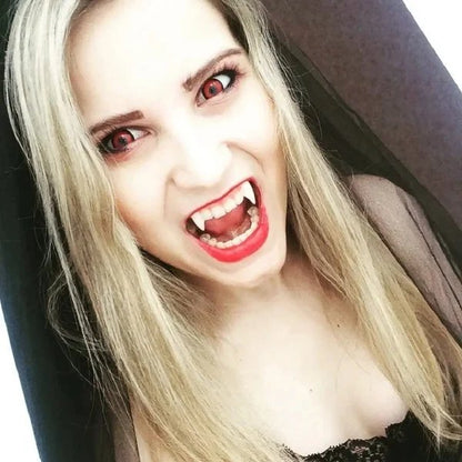 lusailstore - Automatically retractable vampire fangs