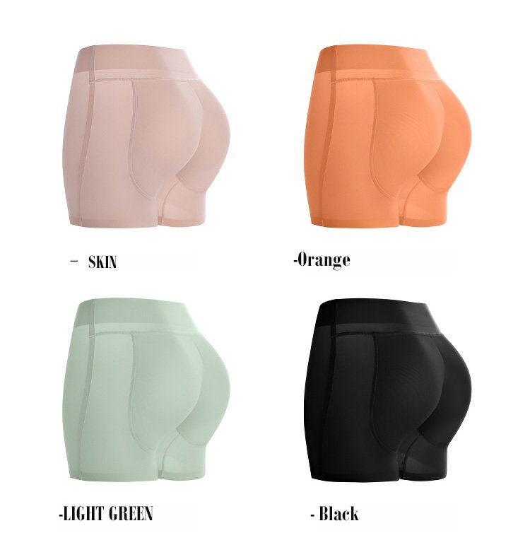 lusailstore - Latex False Buttocks Square Angle Underwear