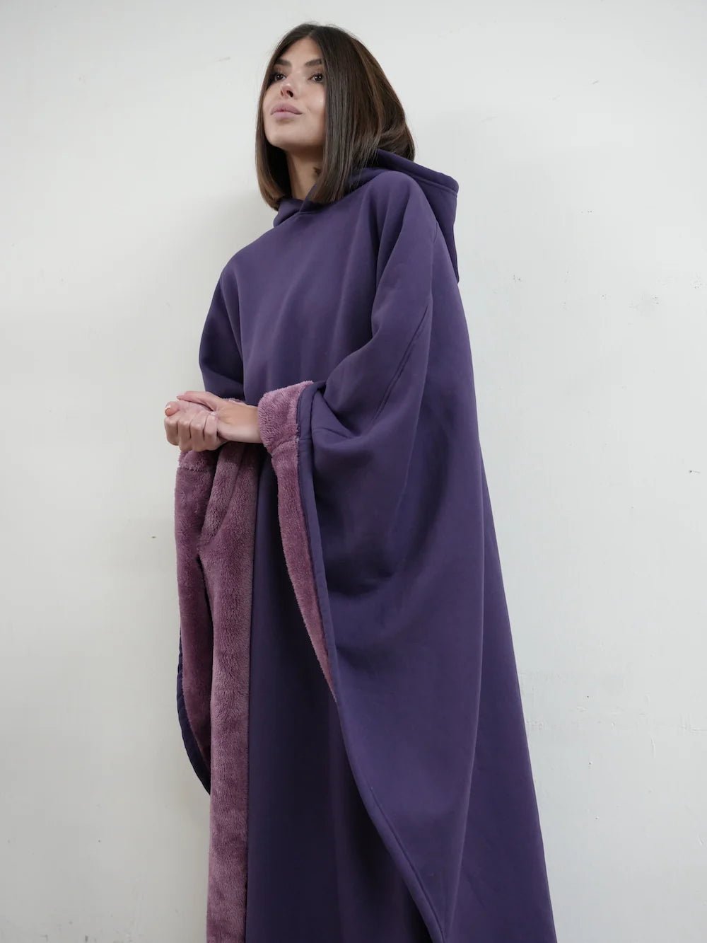 lusailstore - Stylish loose-fitting hooded cape