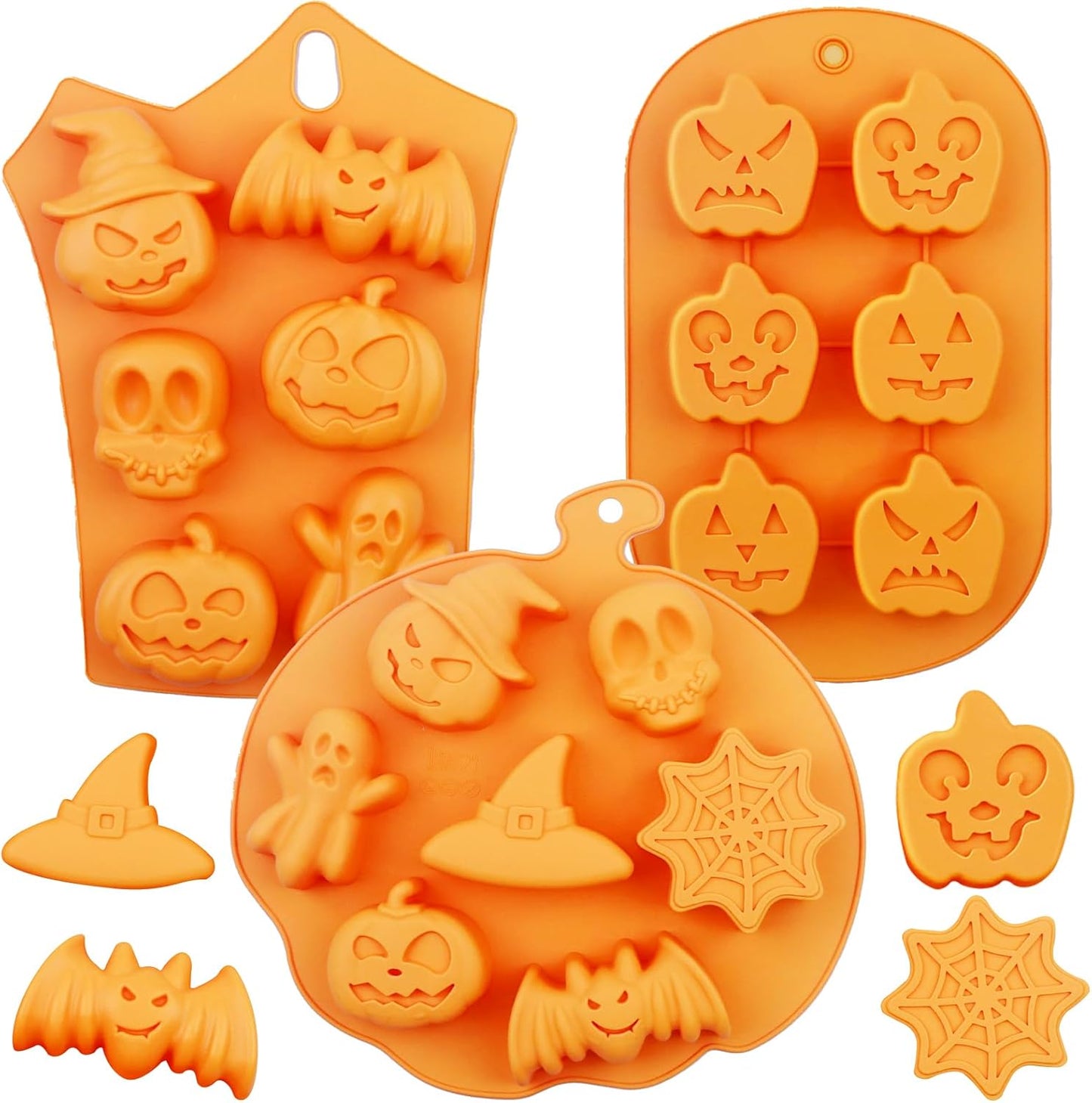 lusailstore - halloween silicone cake molds