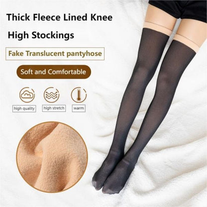 lusailstore - thick knee socks for women