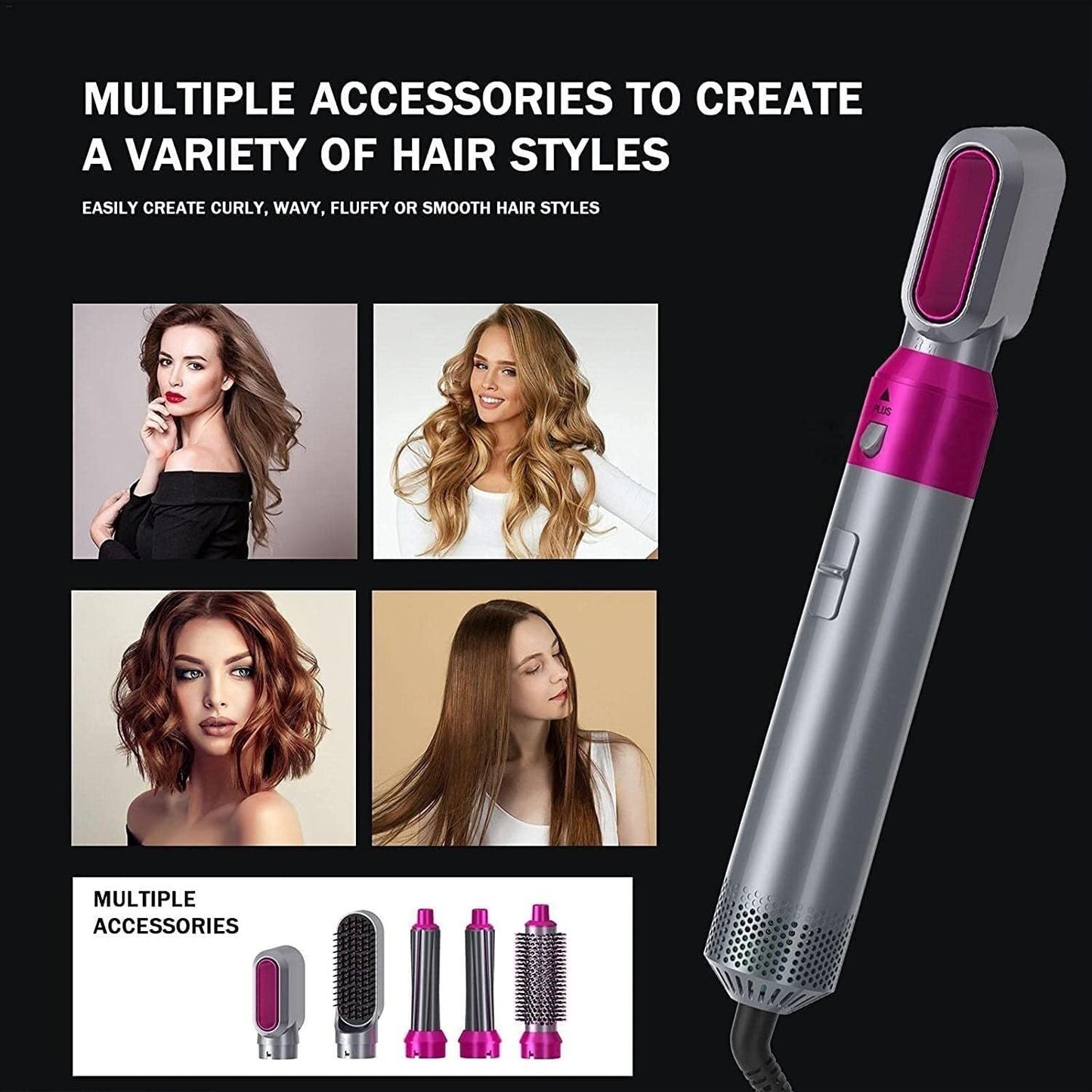 lusailstore - The latest 5 in 1 professional styler