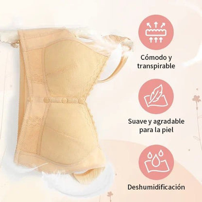 lusailstore- Nuevo Sujetador Transpirable Con Cierre Frontal Para Personas Mayores