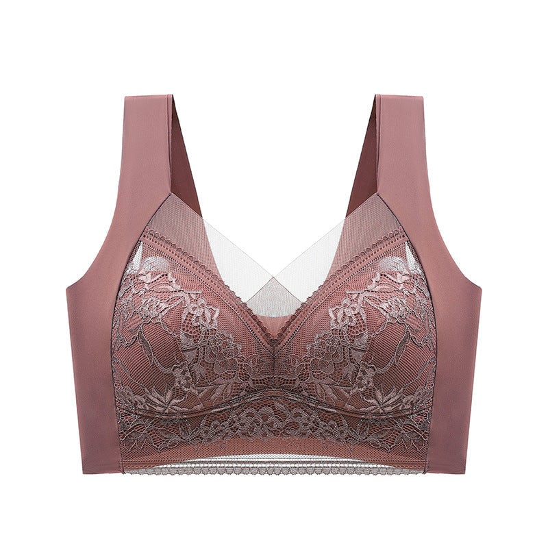 lusailstore- Women’s Lace Ice Silk Bra