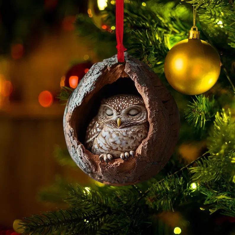 lusailstore - forest animal christmas tree decorations