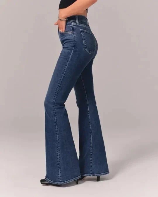 lusailstore - Stretch Flare Jean