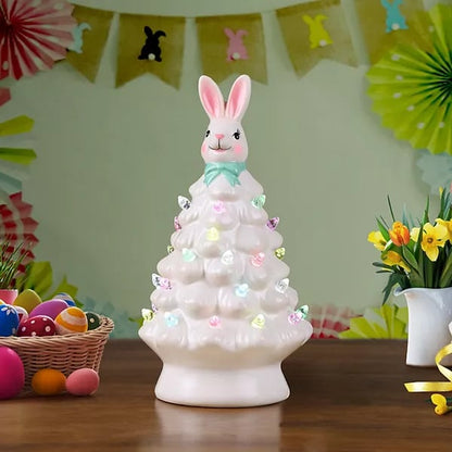 lusailstore - pink bunny christmas tree