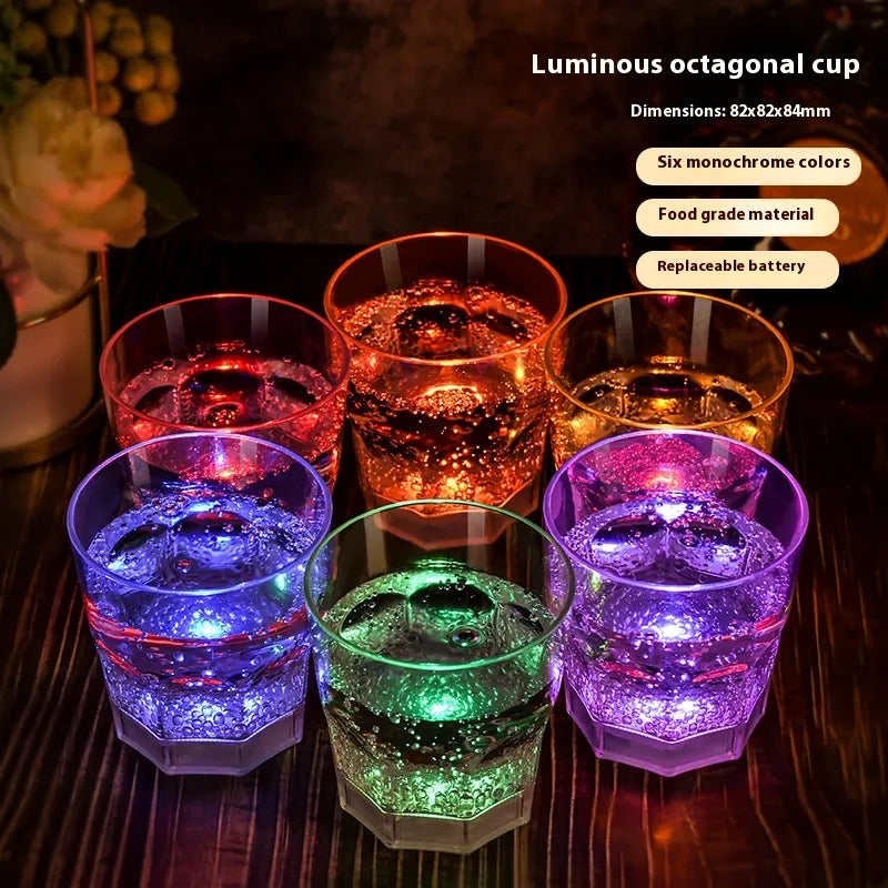 lusailstore - led light wine glasses