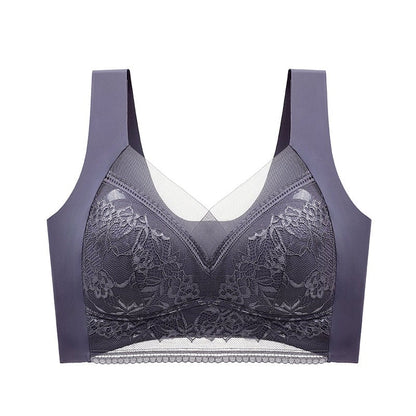 lusailstore- Women’s Lace Ice Silk Bra